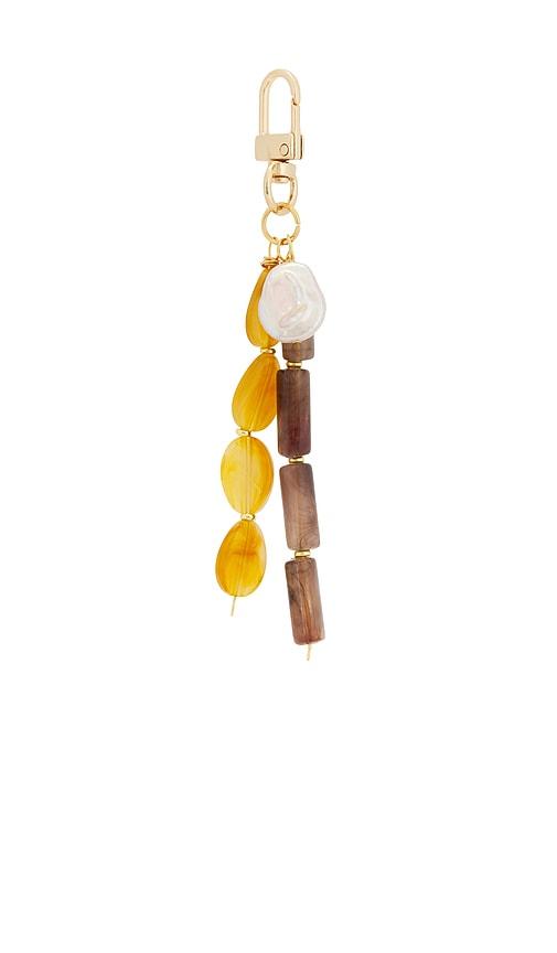 Casa Clara Chiara Keychain in Neutral by CASA CLARA