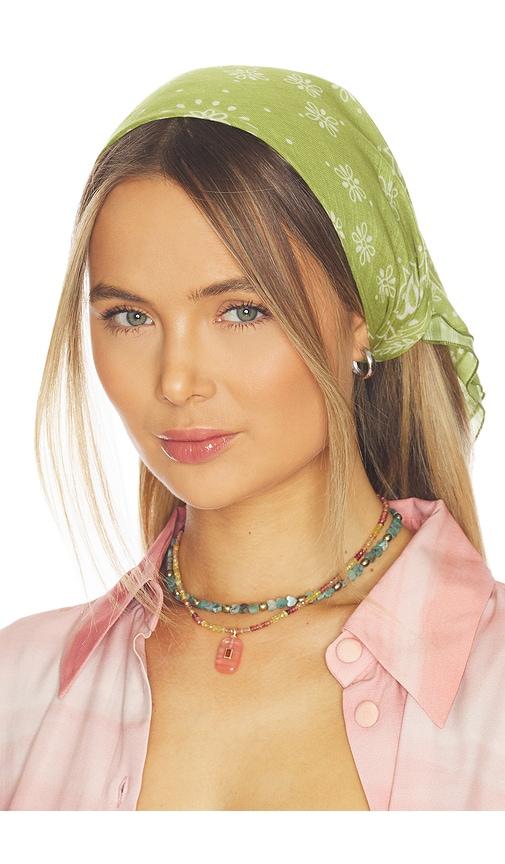 Casa Clara Darcy Scarf in Green by CASA CLARA
