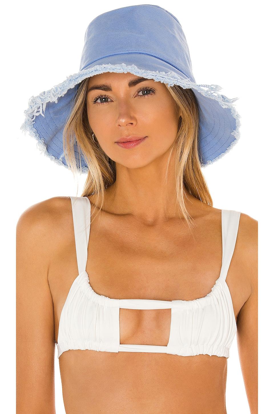 Casa Clara Evan Hat in Baby Blue by CASA CLARA