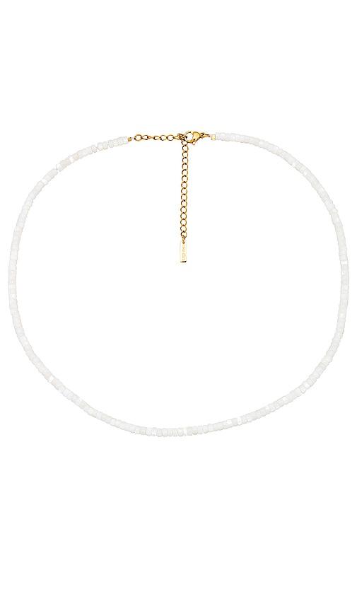 Casa Clara Las Olas Necklace in White by CASA CLARA