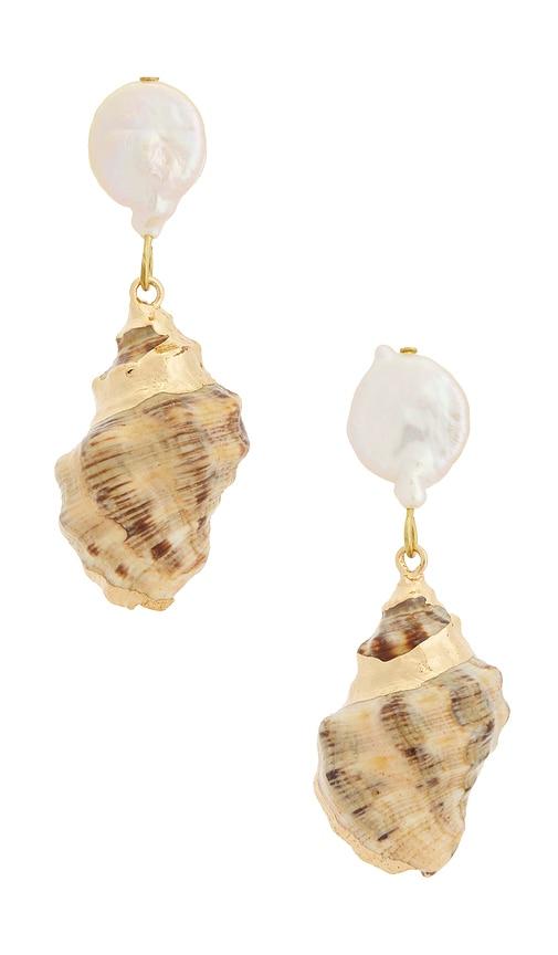 Casa Clara Sunnie Drop Earrings in Neutral by CASA CLARA