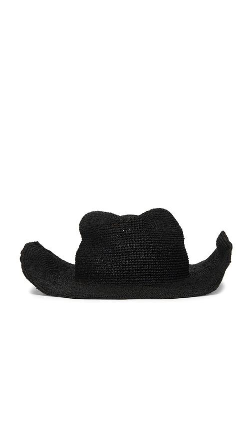 Casa Clara x REVOLVE Cowboy Hat in Black by CASA CLARA