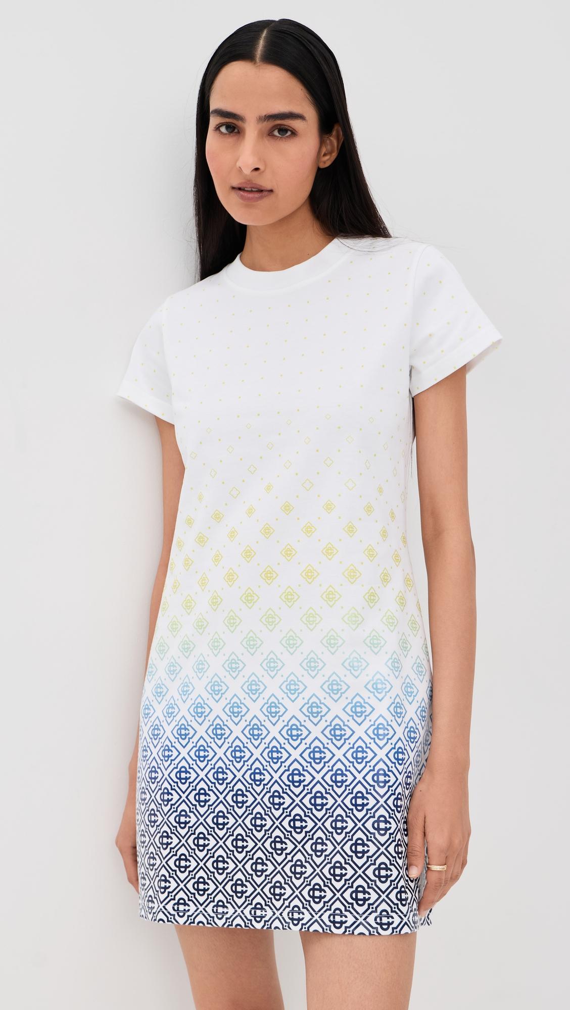 AOP Monogram T-Shirt Dress by CASABLANCA