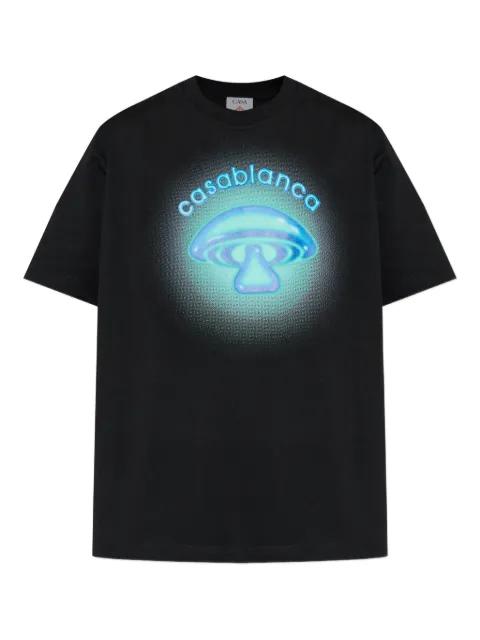 Airbrush Mushroom T-shirt by CASABLANCA