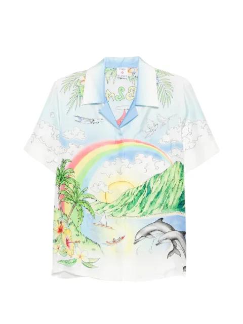 Aloha graphic shirt by CASABLANCA