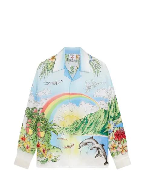 Aloha long-sleeves shirt by CASABLANCA