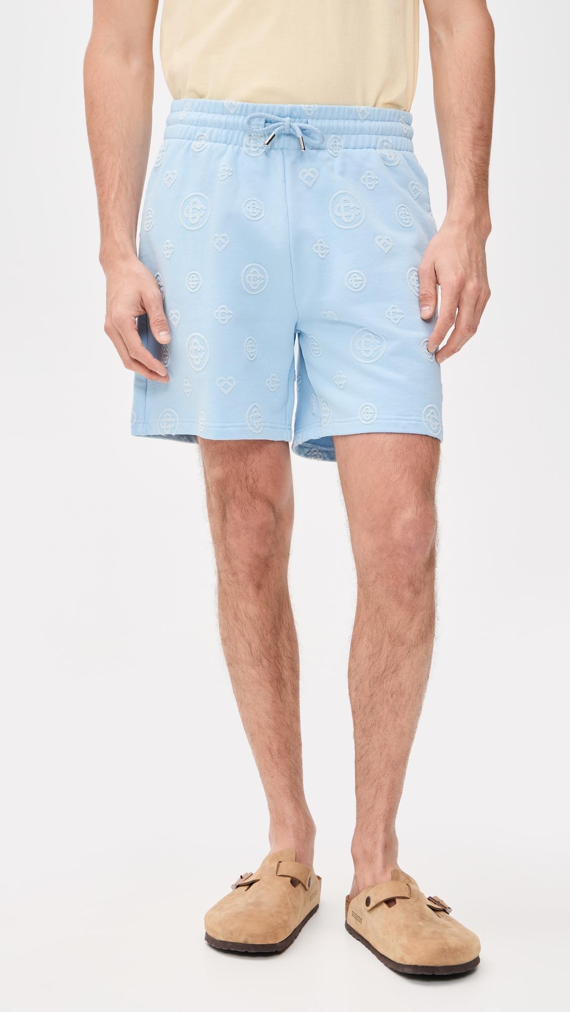 Applique Monogram Sweatshorts 6" by CASABLANCA
