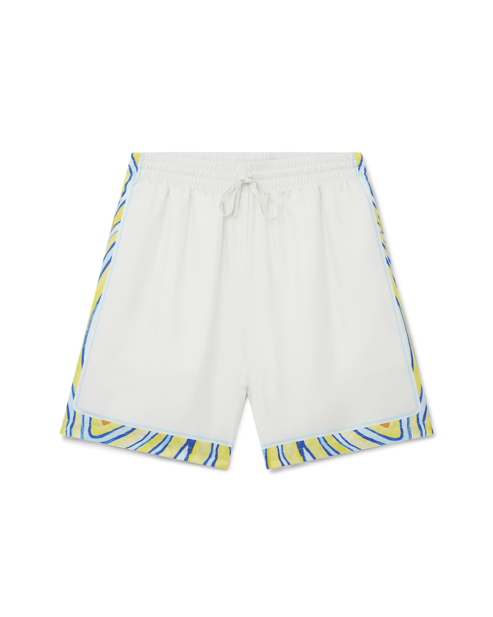 Aquatique Silk Shorts by CASABLANCA