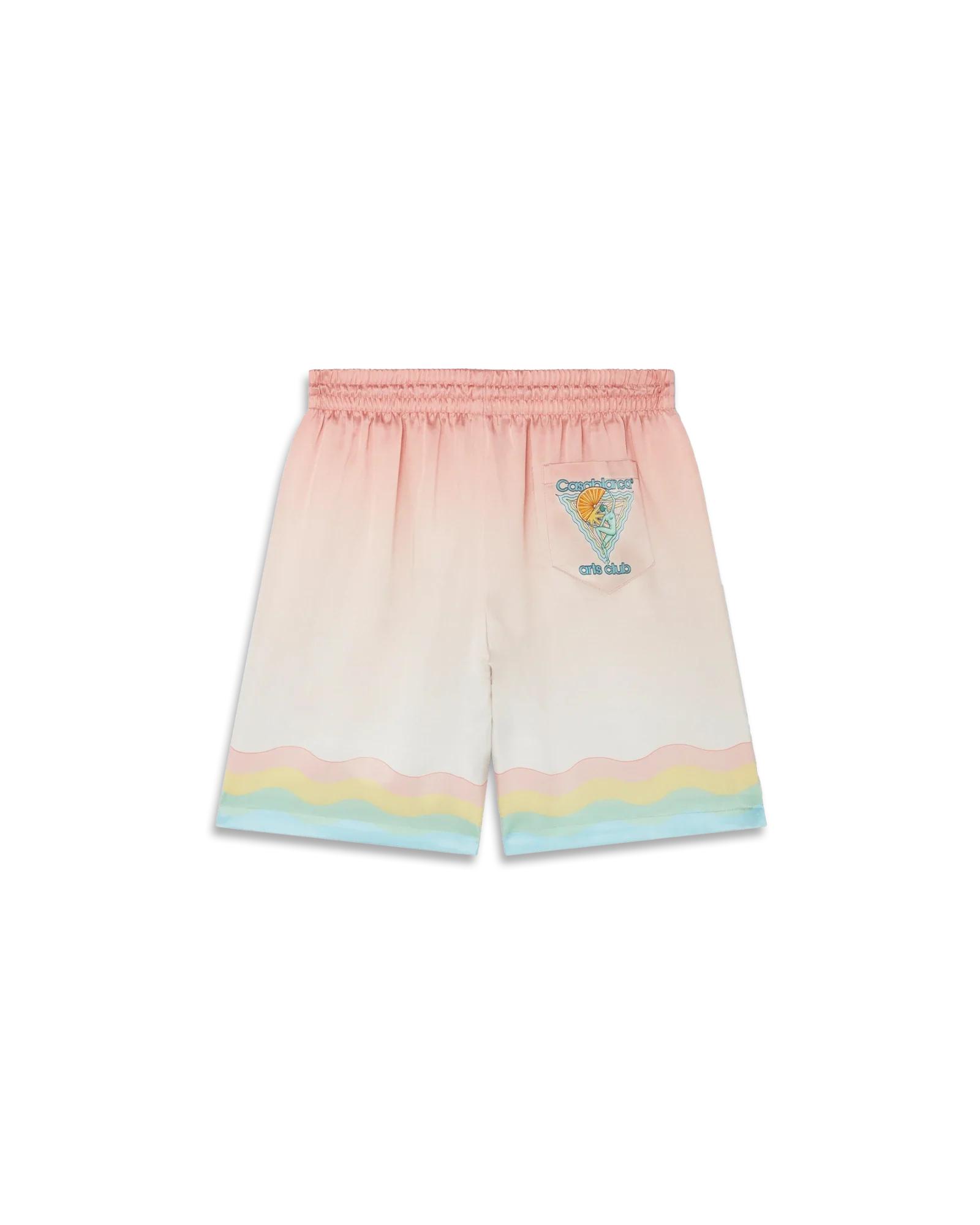 Arts Club Silk Shorts by CASABLANCA