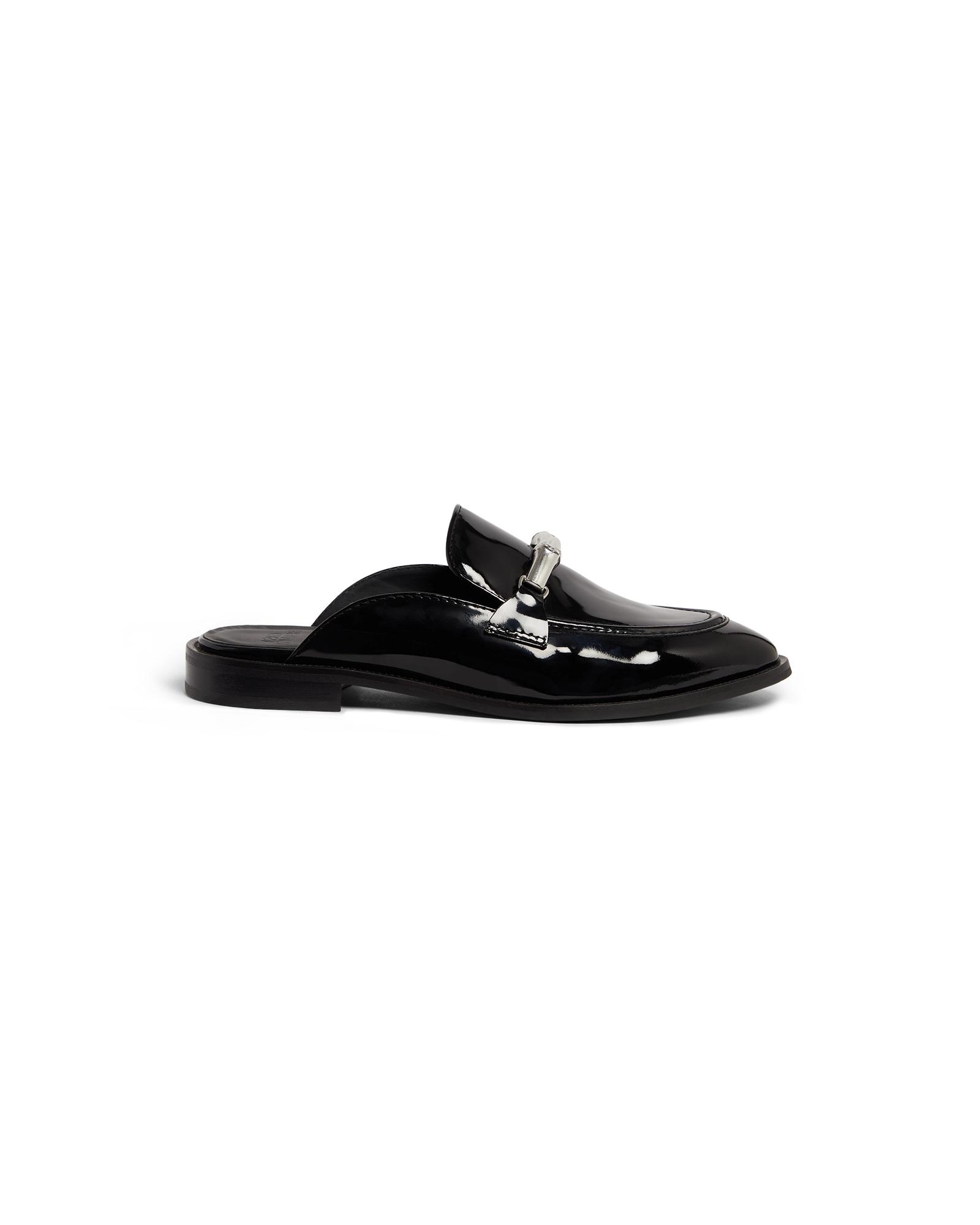 Black Bamboo Slip On Loafer by CASABLANCA
