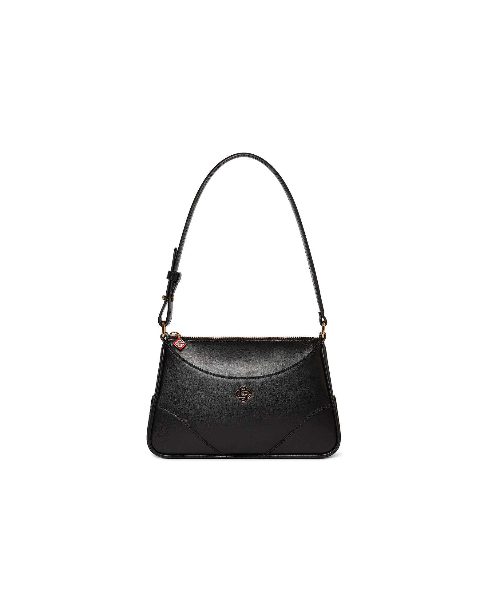 Black Jeanne Pochette Shoulder Bag by CASABLANCA