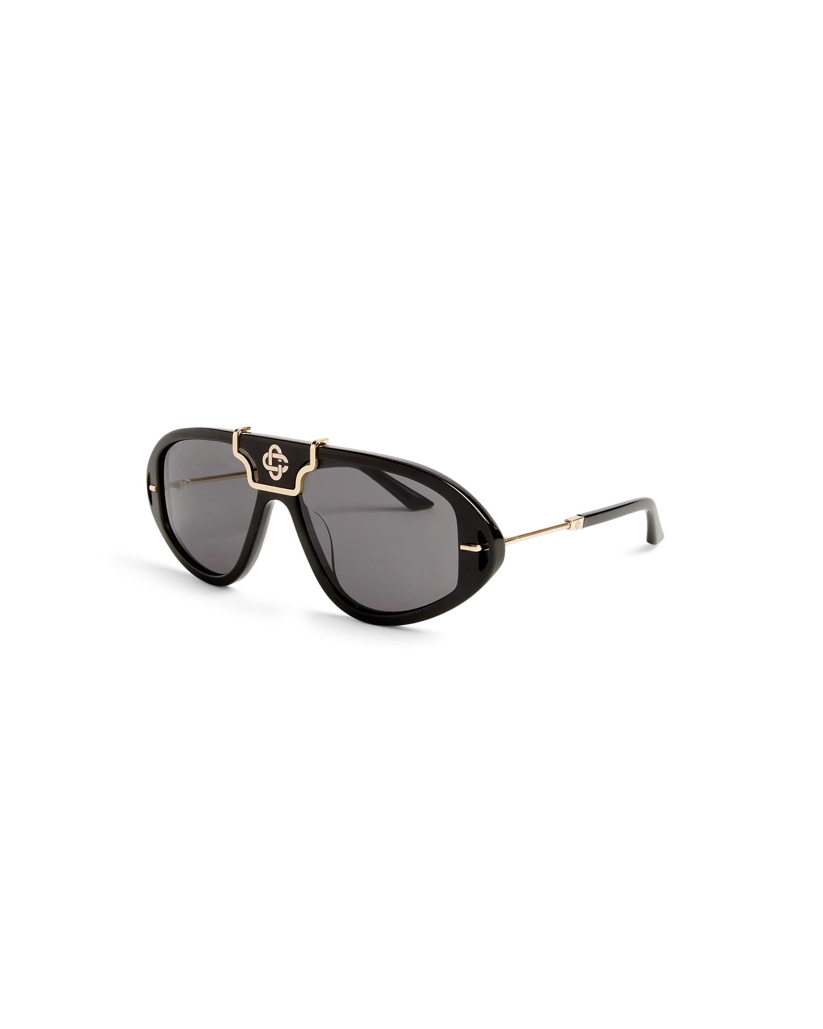 Black &amp; Gold The Hacienda Sunglasses by CASABLANCA