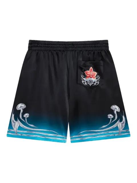 Blades mushroom-print shorts by CASABLANCA