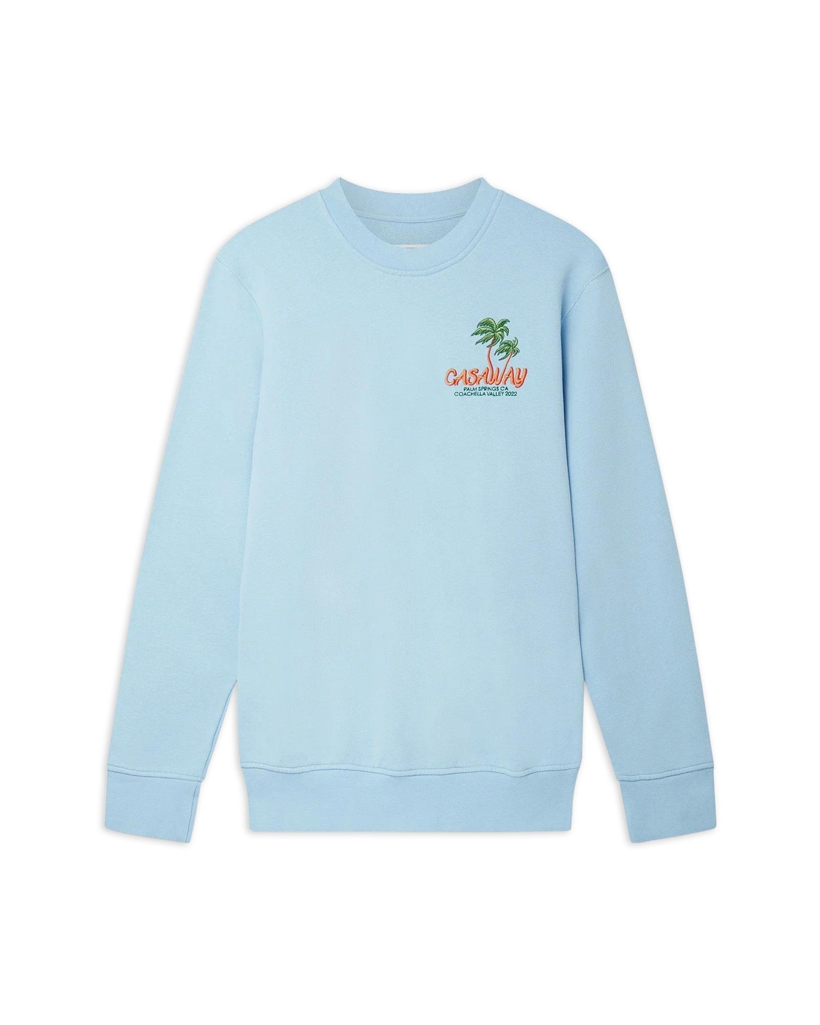 Blue Coachella Valley Sweatshirt by CASABLANCA