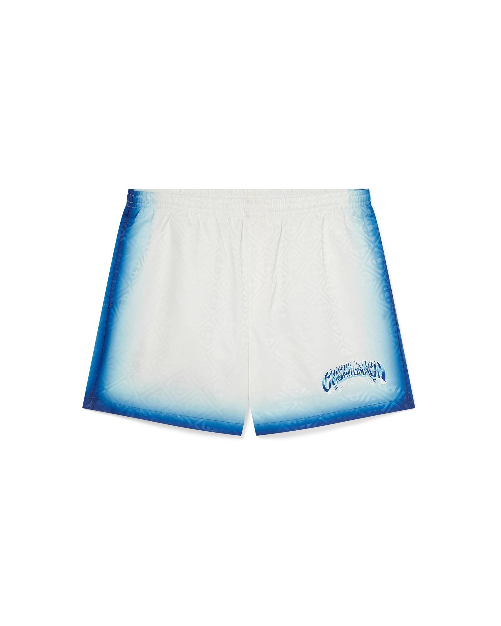 Blue Fade Swim Shorts by CASABLANCA