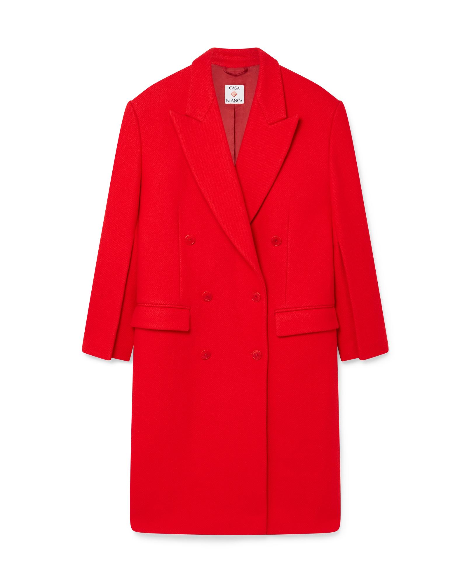 Boiled Wool Overcoat by CASABLANCA