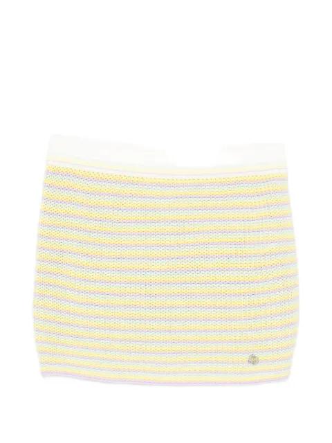 Bourgeois striped mini skirt by CASABLANCA