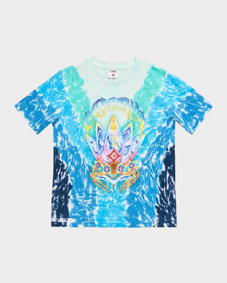 Boy's Surf Lotus Short-Sleeved T-Shirt, Size 3-14 by CASABLANCA