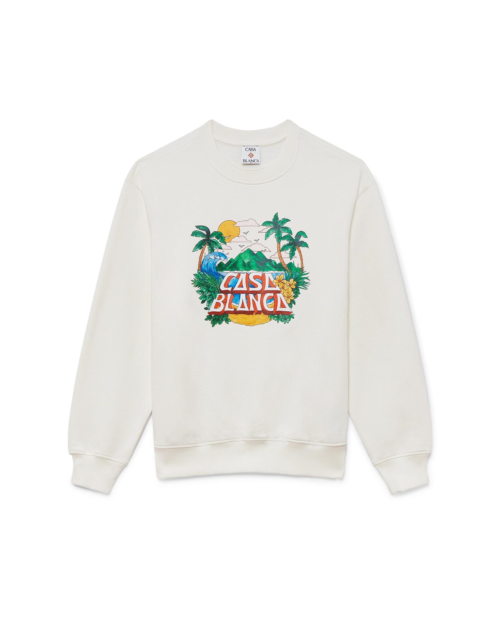 Casa Beach Wave Sweatshirt by CASABLANCA