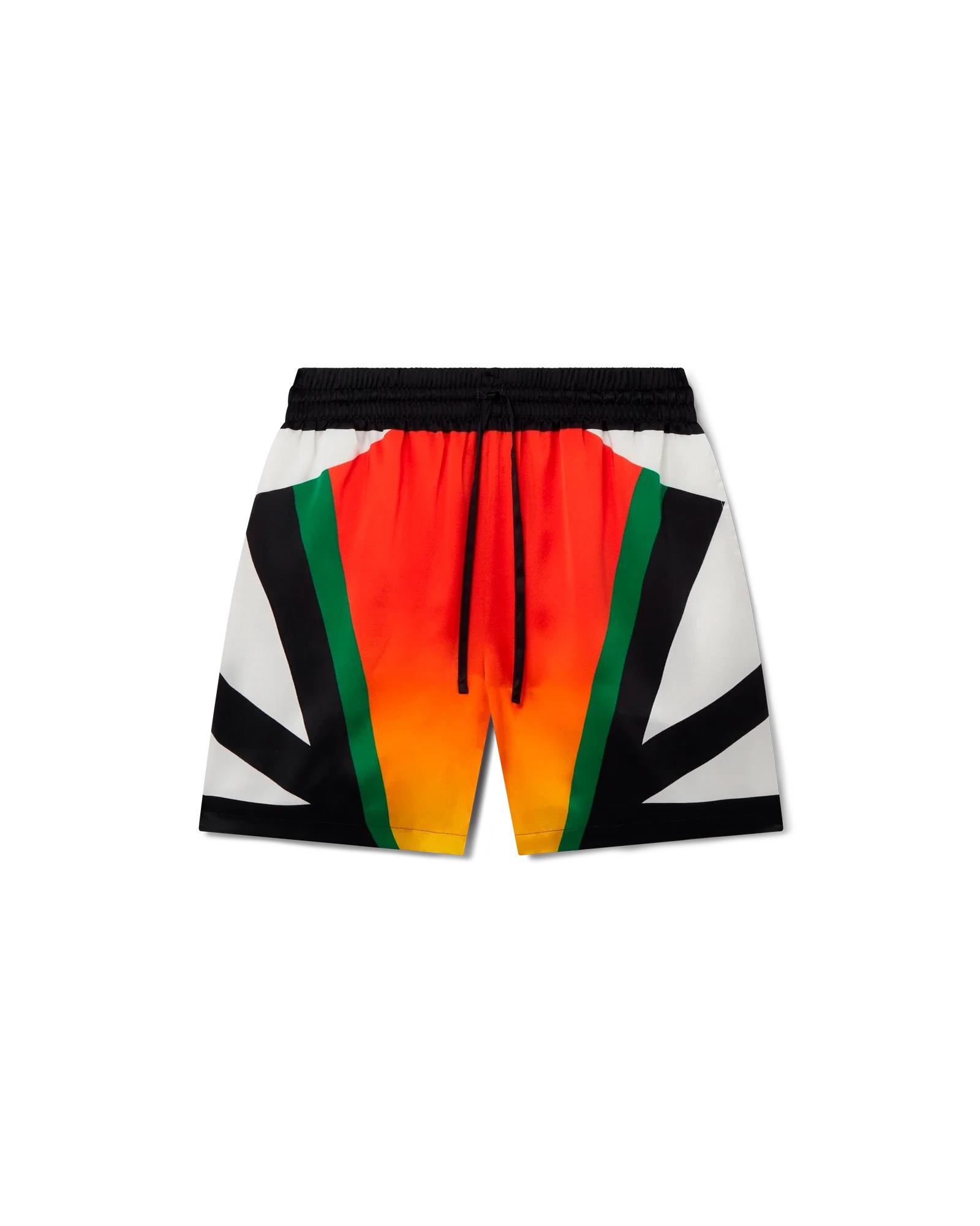 Casa Moto Sport Silk Shorts by CASABLANCA