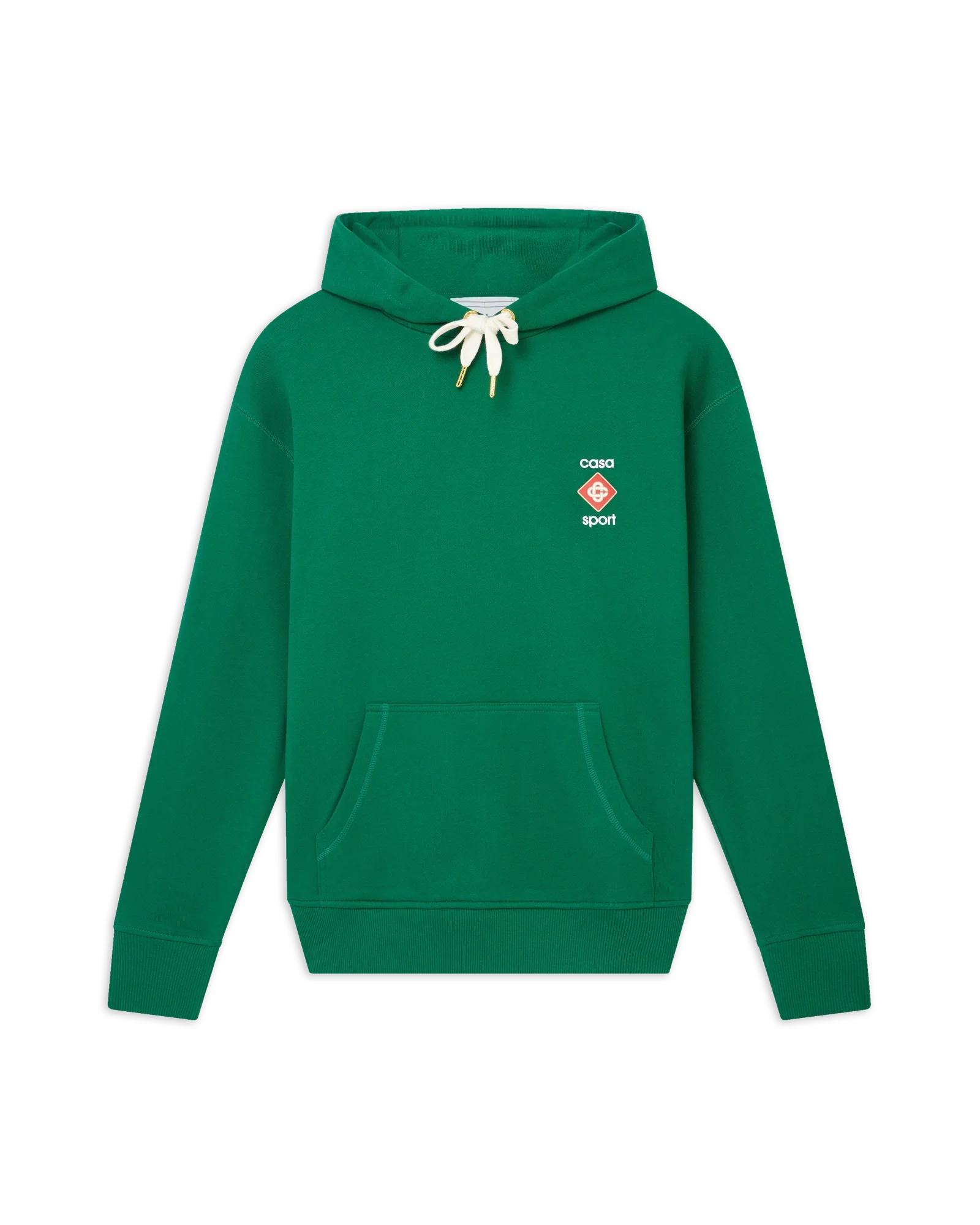 Casa Sport Logo Hooded Sweatshirt by CASABLANCA