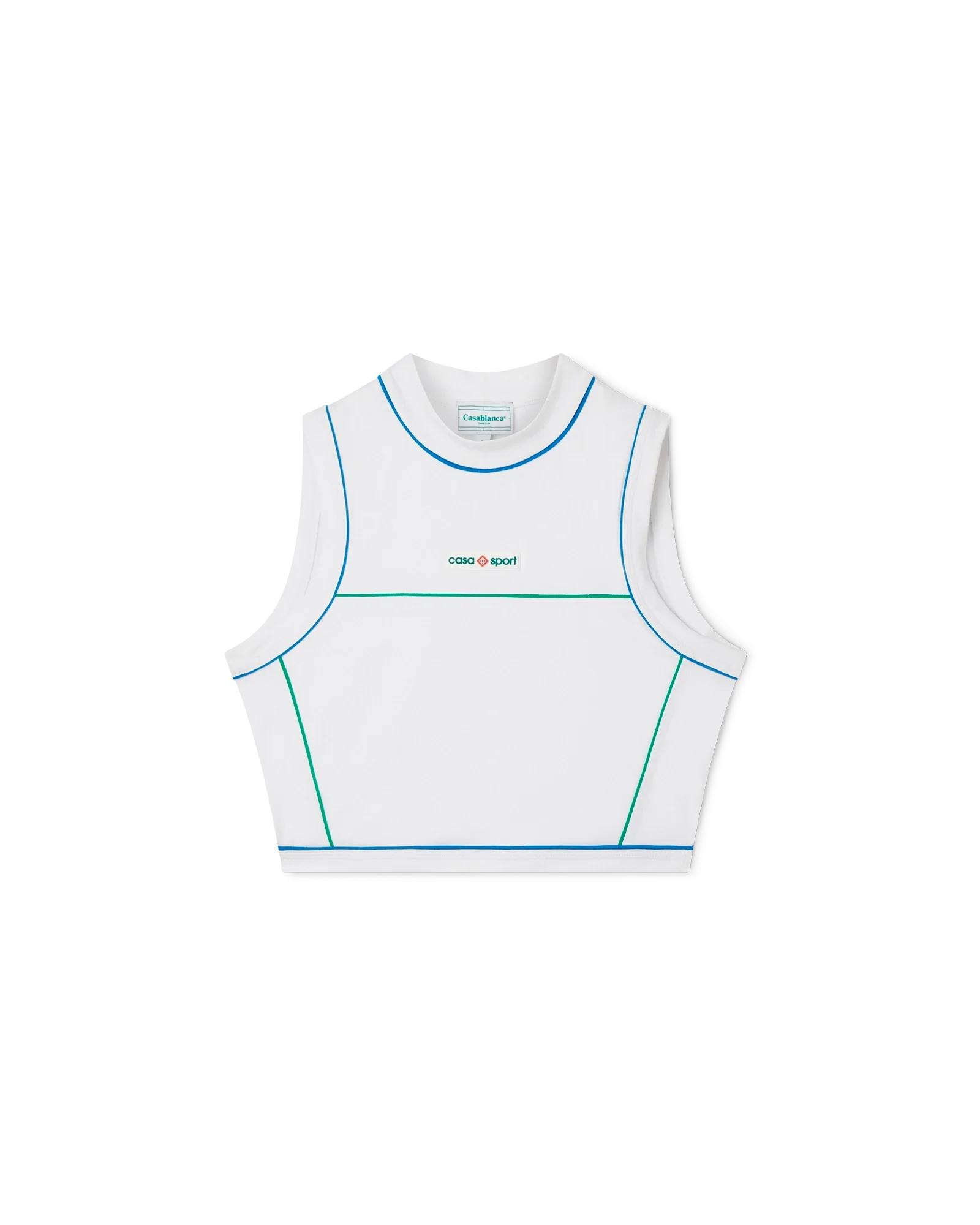 Casa Sport Mock Neck Vest by CASABLANCA