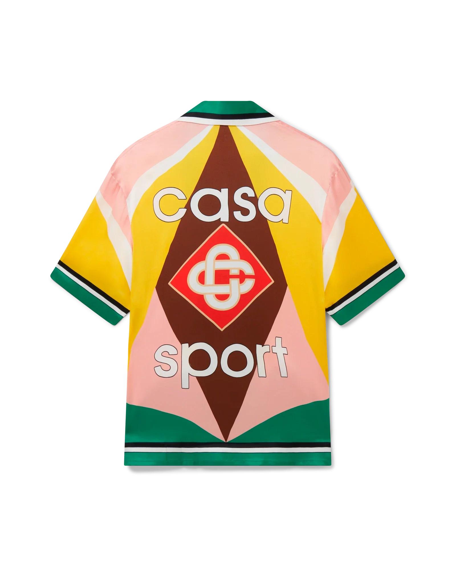 Casa Sport Short Sleeve Silk Shirt by CASABLANCA