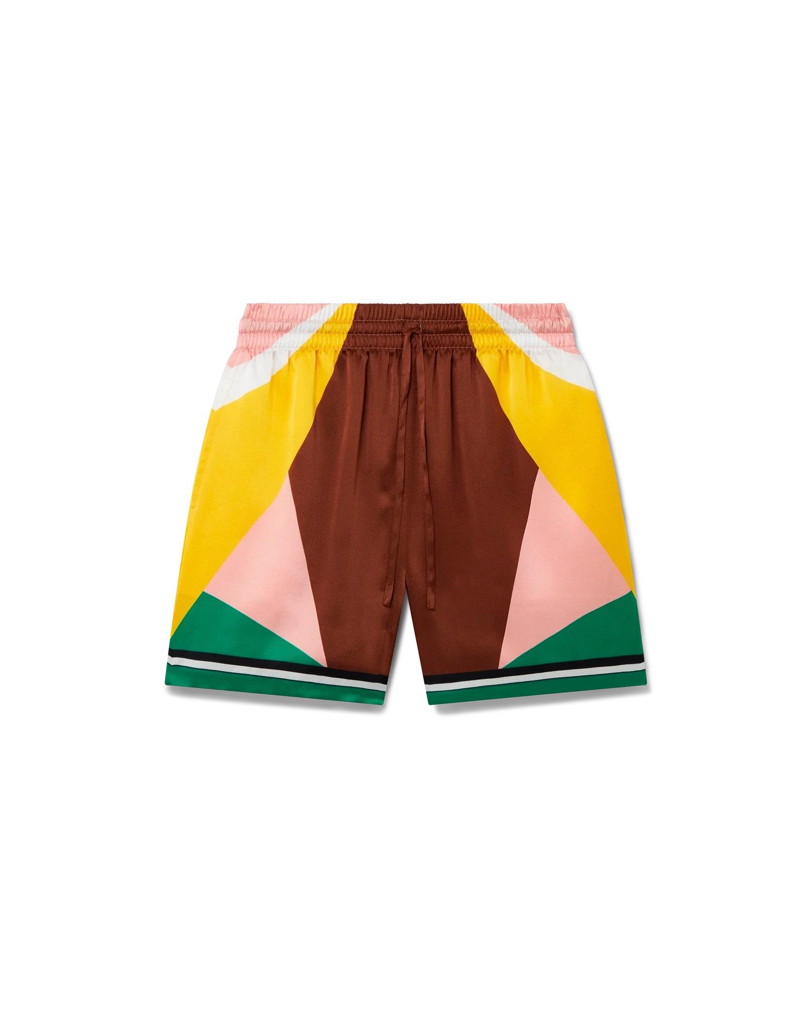 Casa Sport Silk Shorts by CASABLANCA