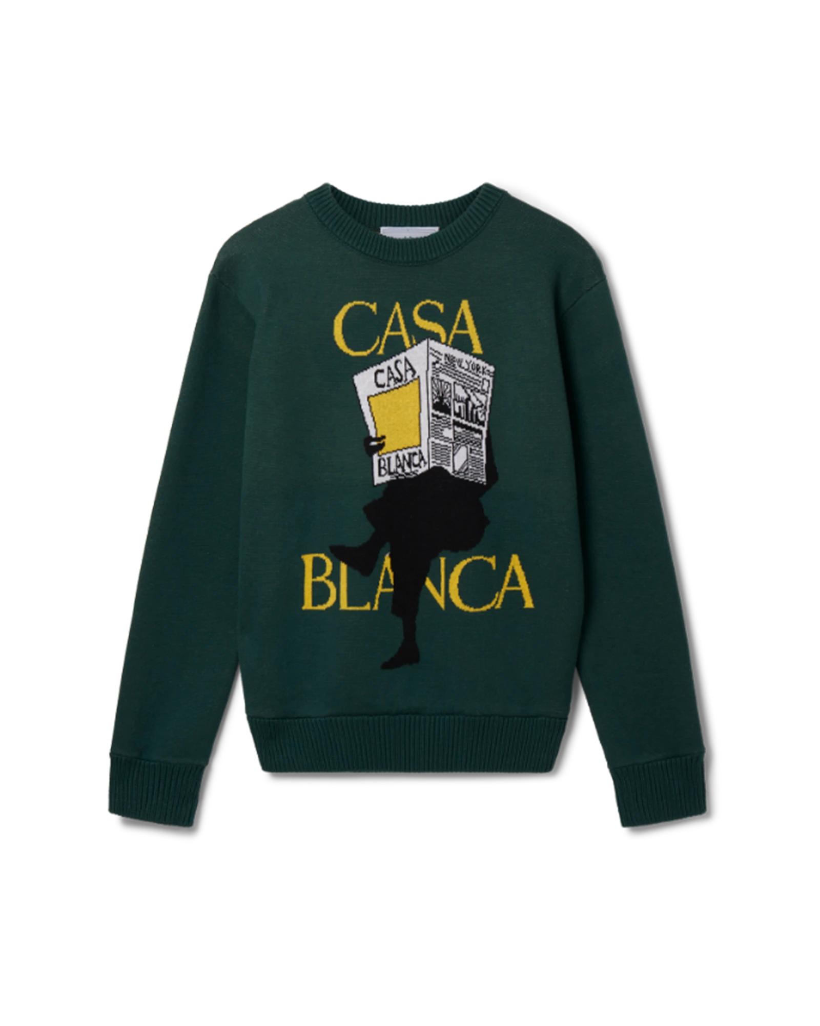 Casa Times Intarsia Jumper by CASABLANCA