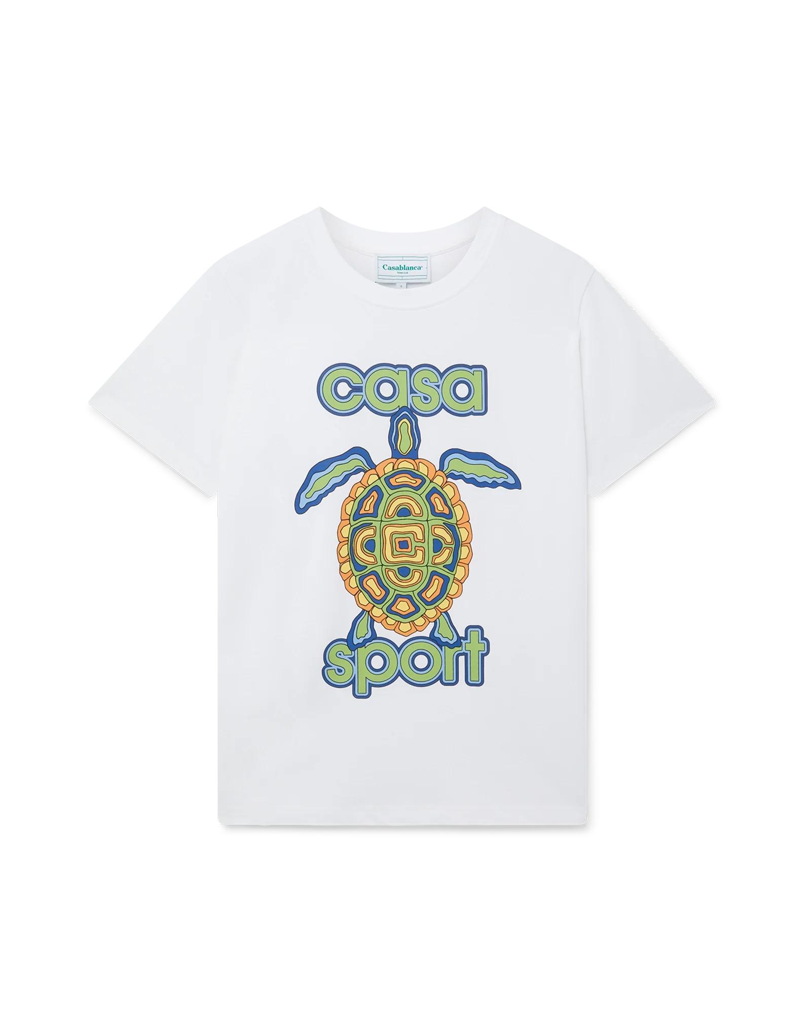 Casa Turtle Short Sleeve T-Shirt by CASABLANCA