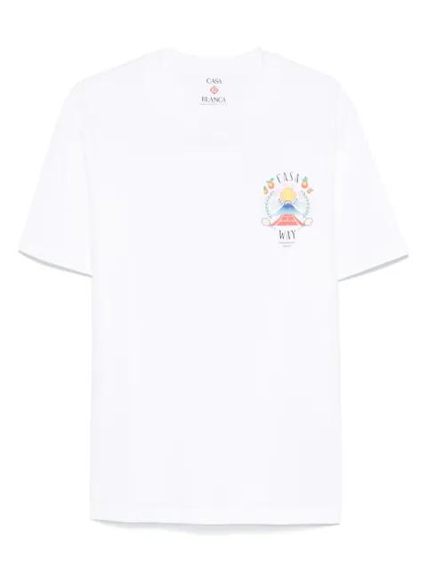 Casa Way Mountain T-shirt by CASABLANCA