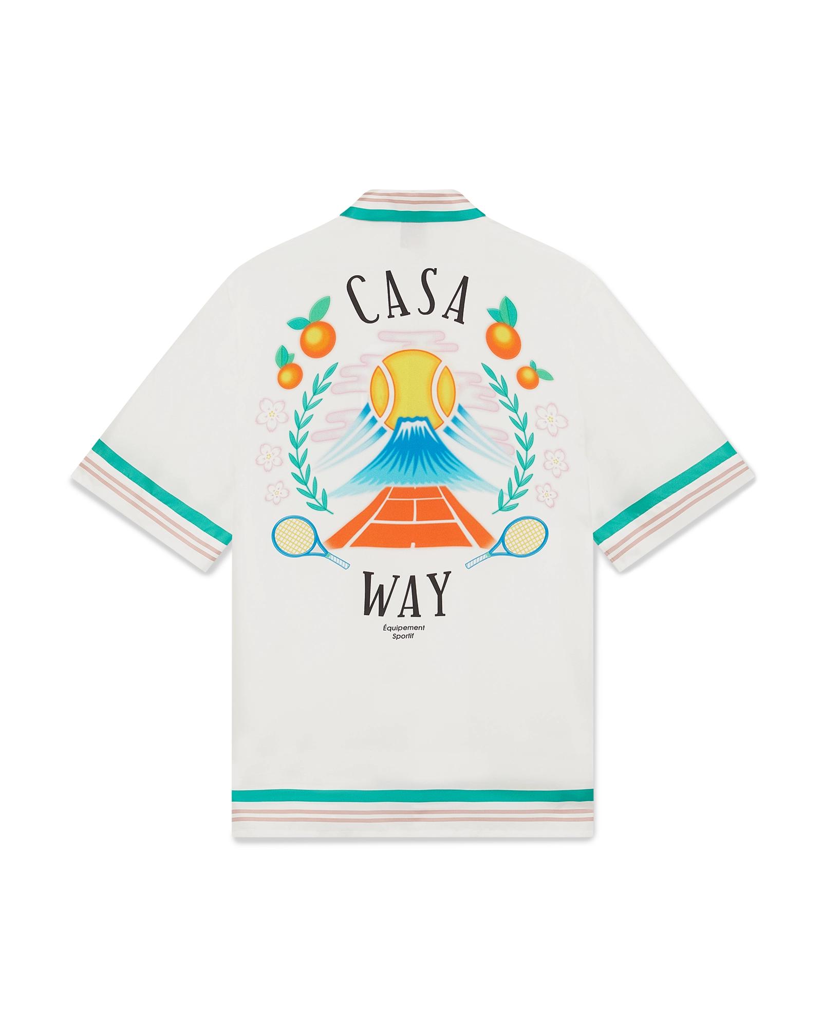 Casa Way Short Sleeve Silk Shirt by CASABLANCA