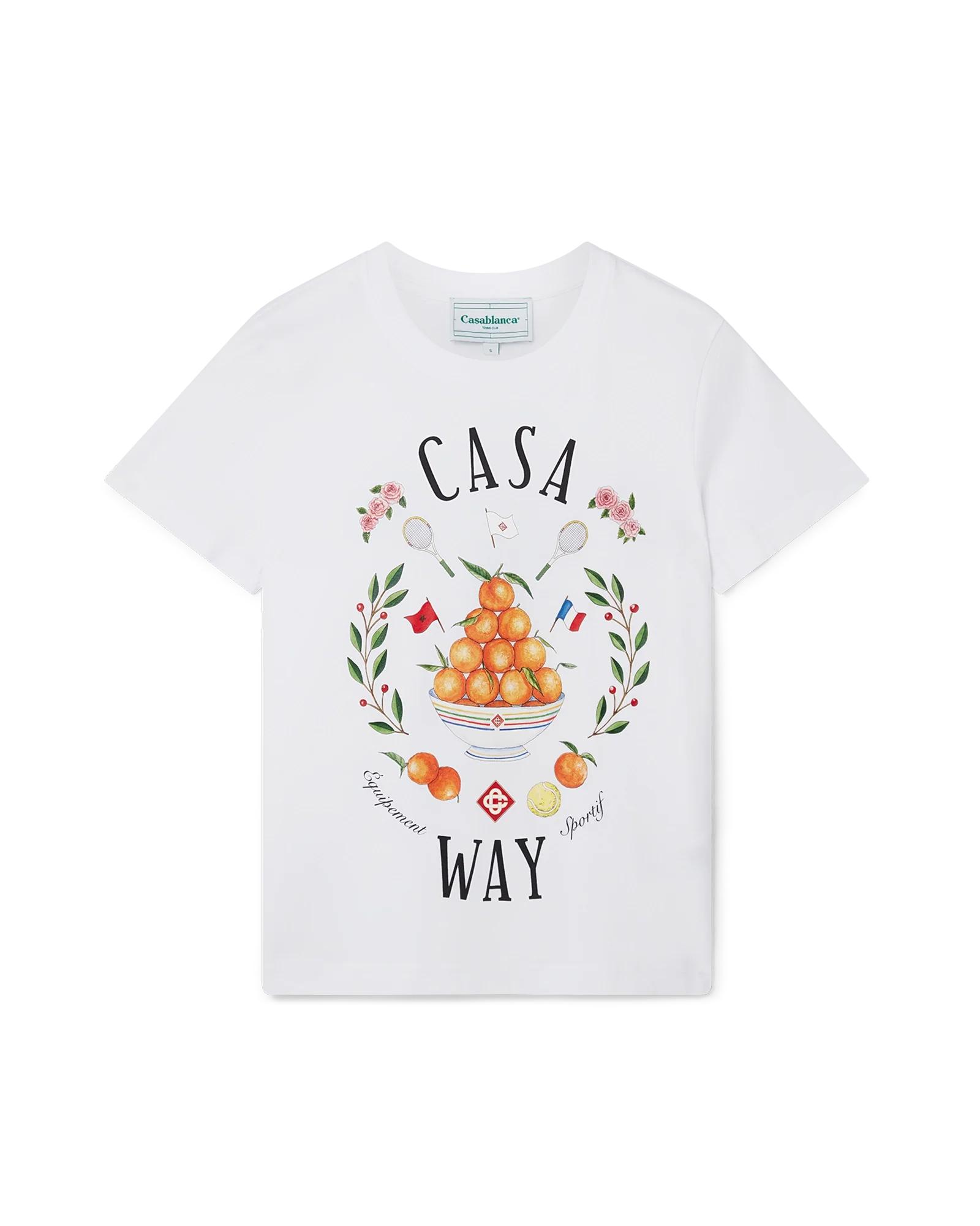 Casa Way Short Sleeve T-Shirt by CASABLANCA