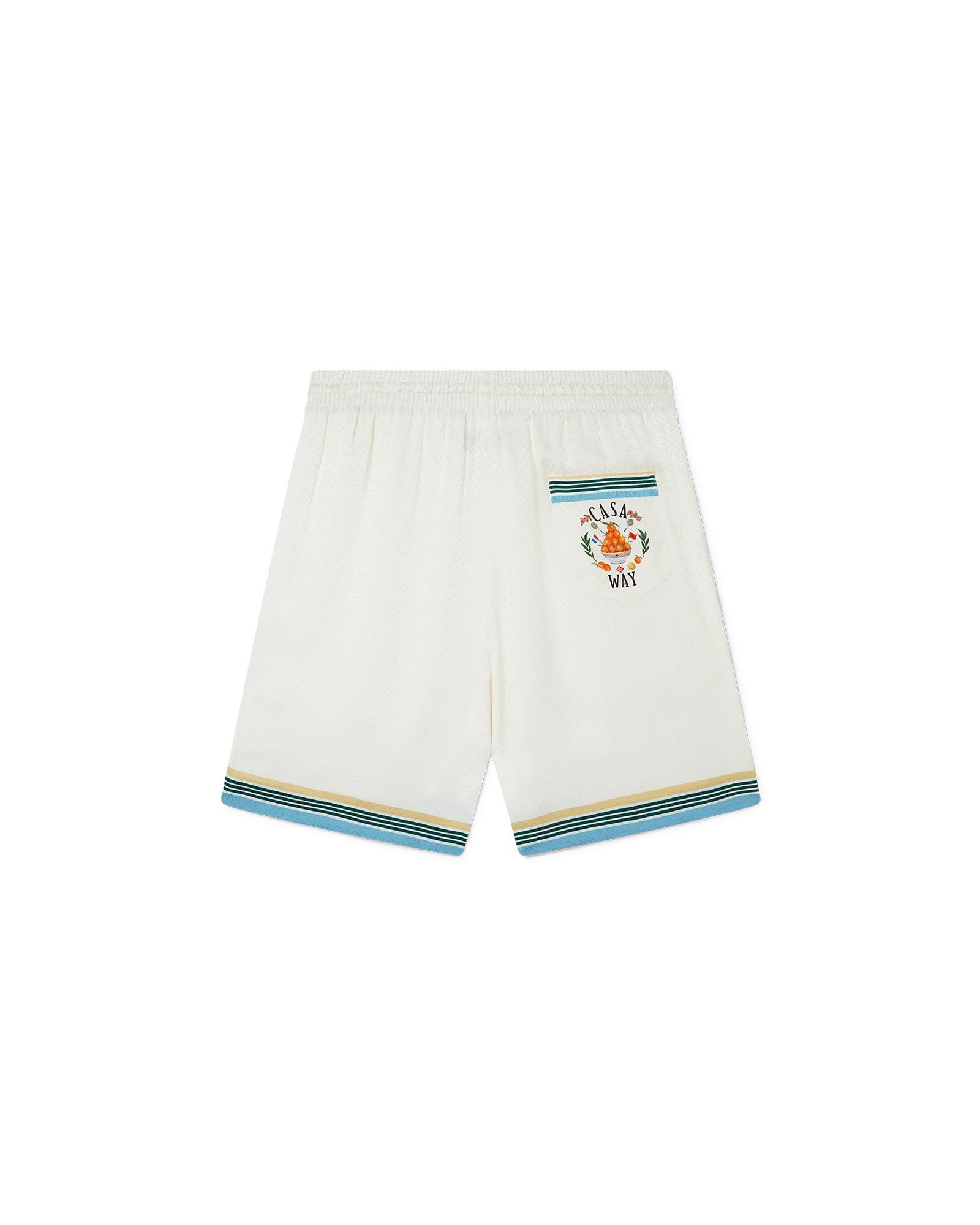 Casa Way Silk Shorts by CASABLANCA