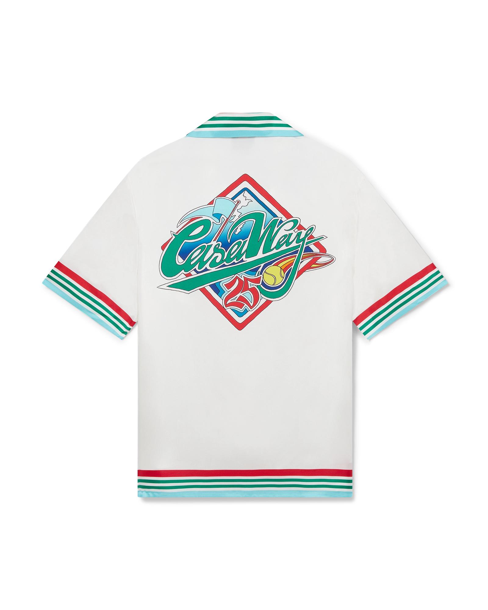 Casa Way World Series Short Sleeve Silk Shirt by CASABLANCA