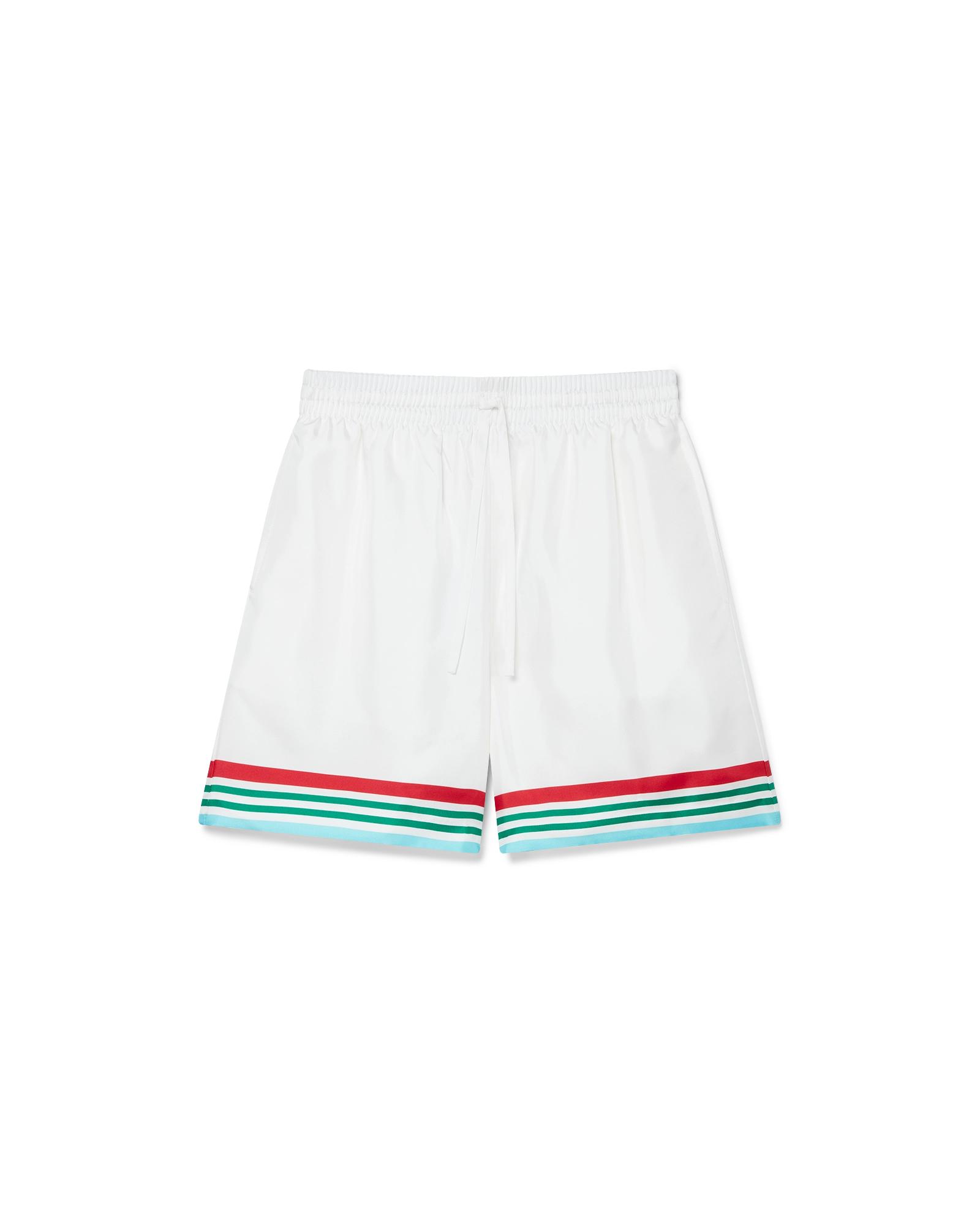 Casa Way World Series Silk Shorts by CASABLANCA