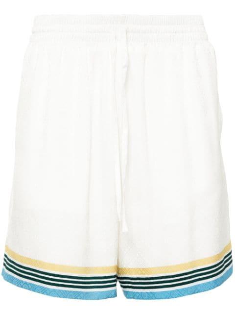 Casa Way monogram shorts by CASABLANCA