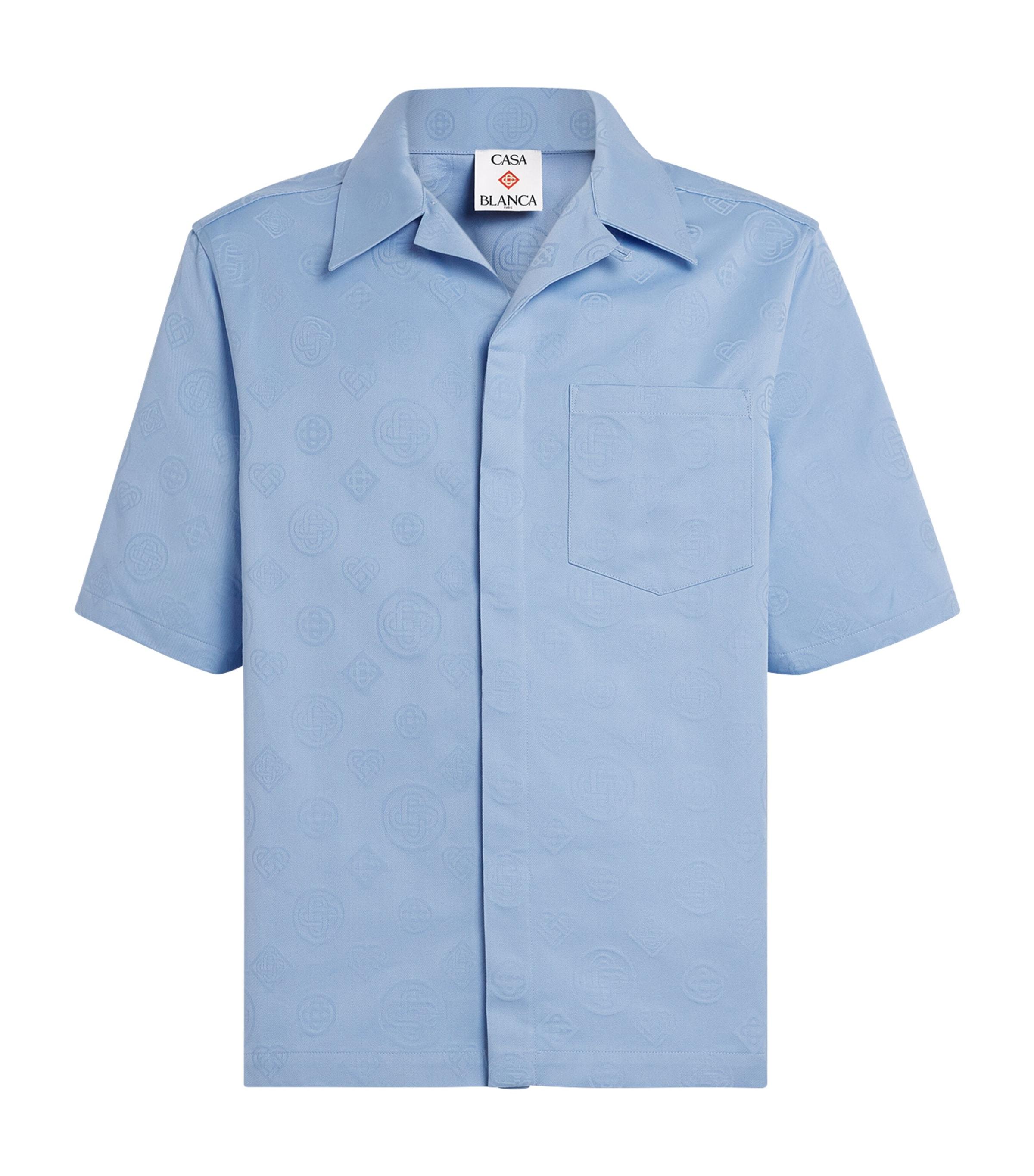 Casablanca Cotton Monogram Shirt by CASABLANCA