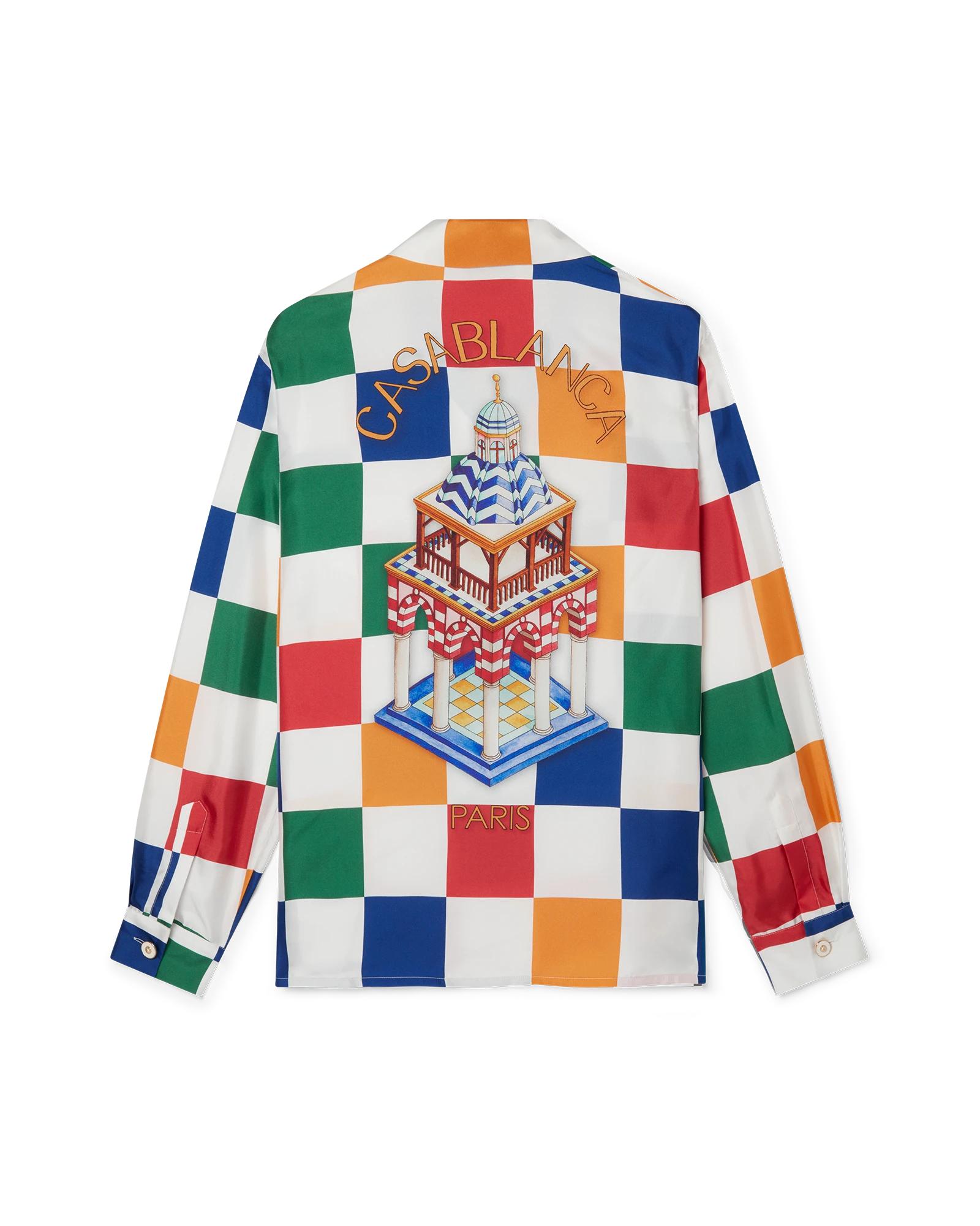 Casablanca Primary Check Shirt by CASABLANCA