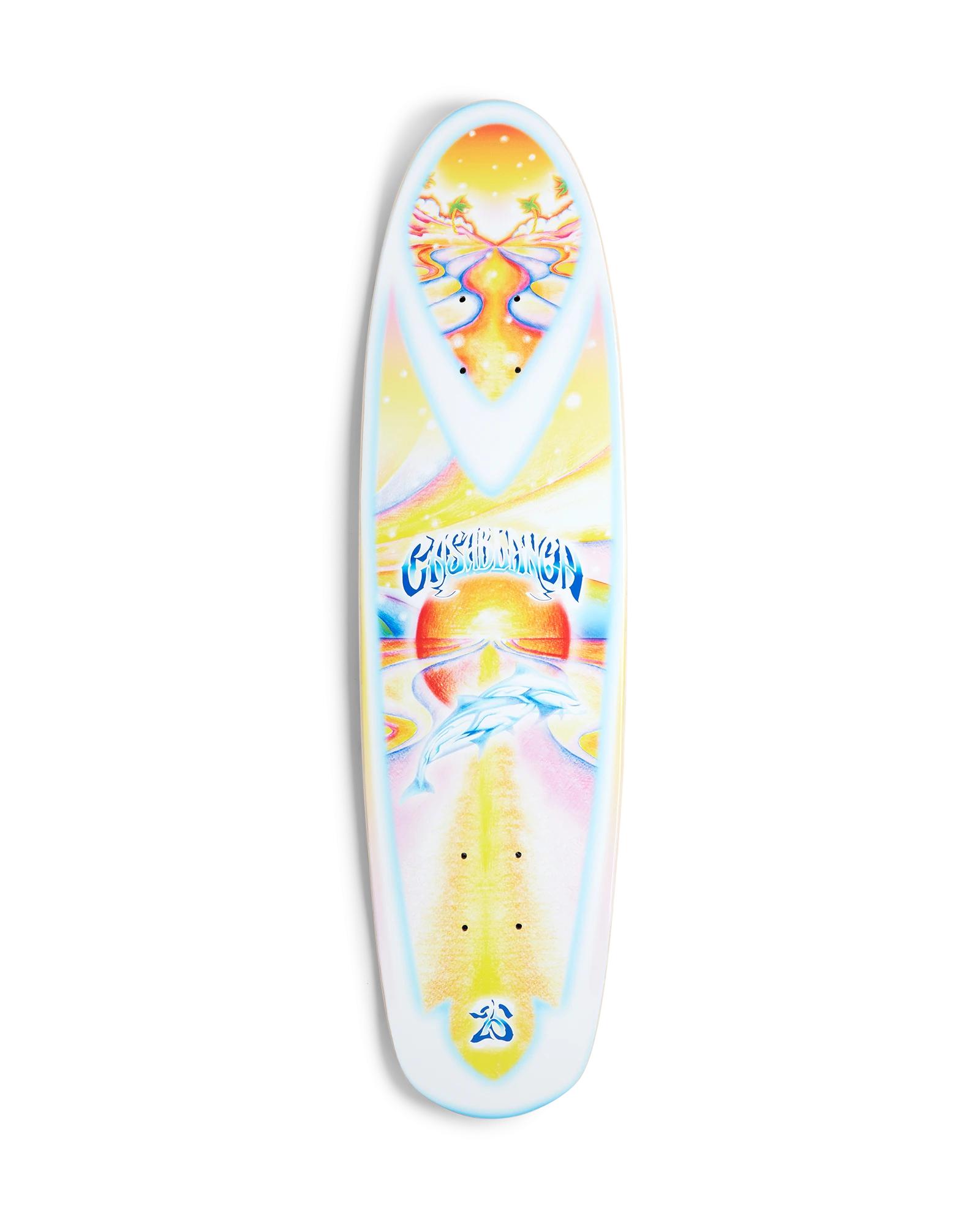 Casablanca SS25 Cruiser Skateboard Deck by CASABLANCA