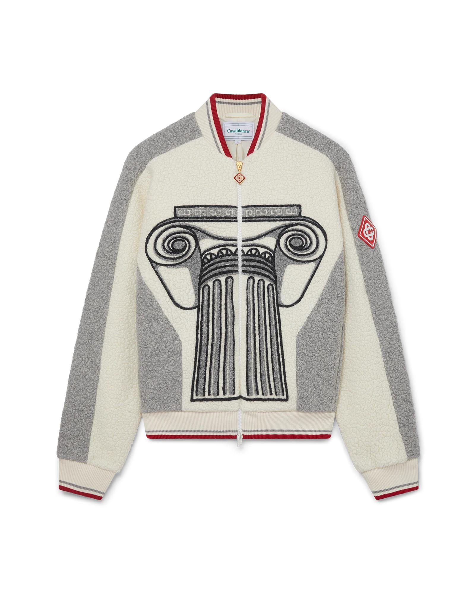 Cashmere Column Jacket by CASABLANCA