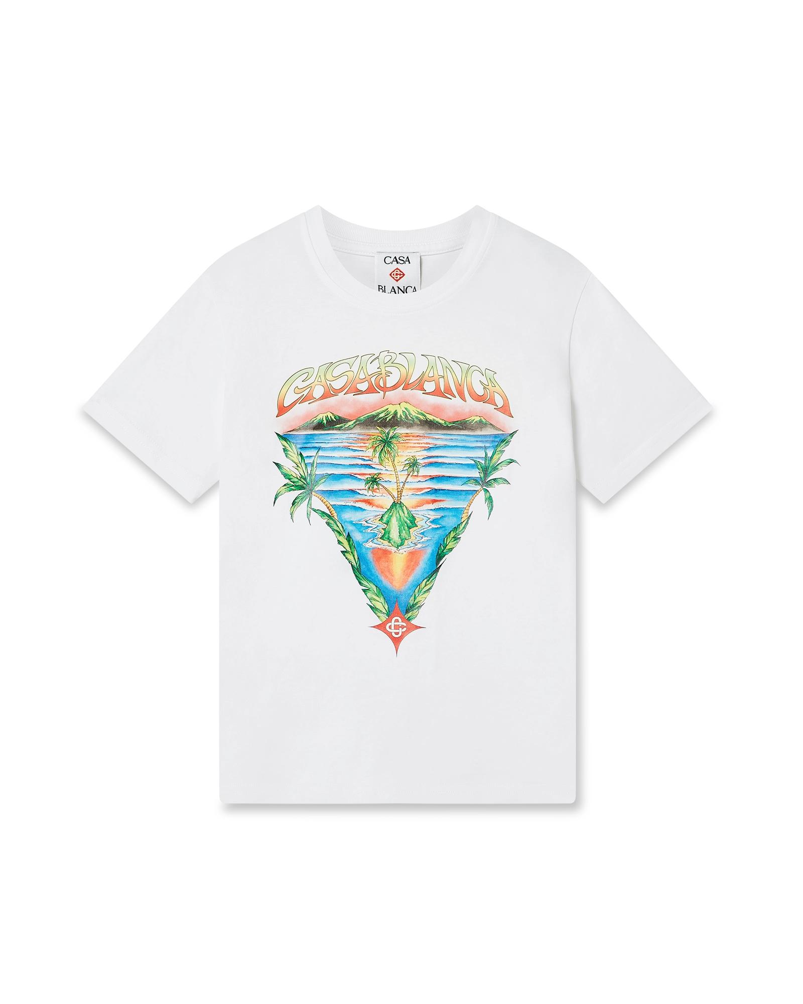 Children's Innocence Triangle Short Sleeve T-shirt by CASABLANCA