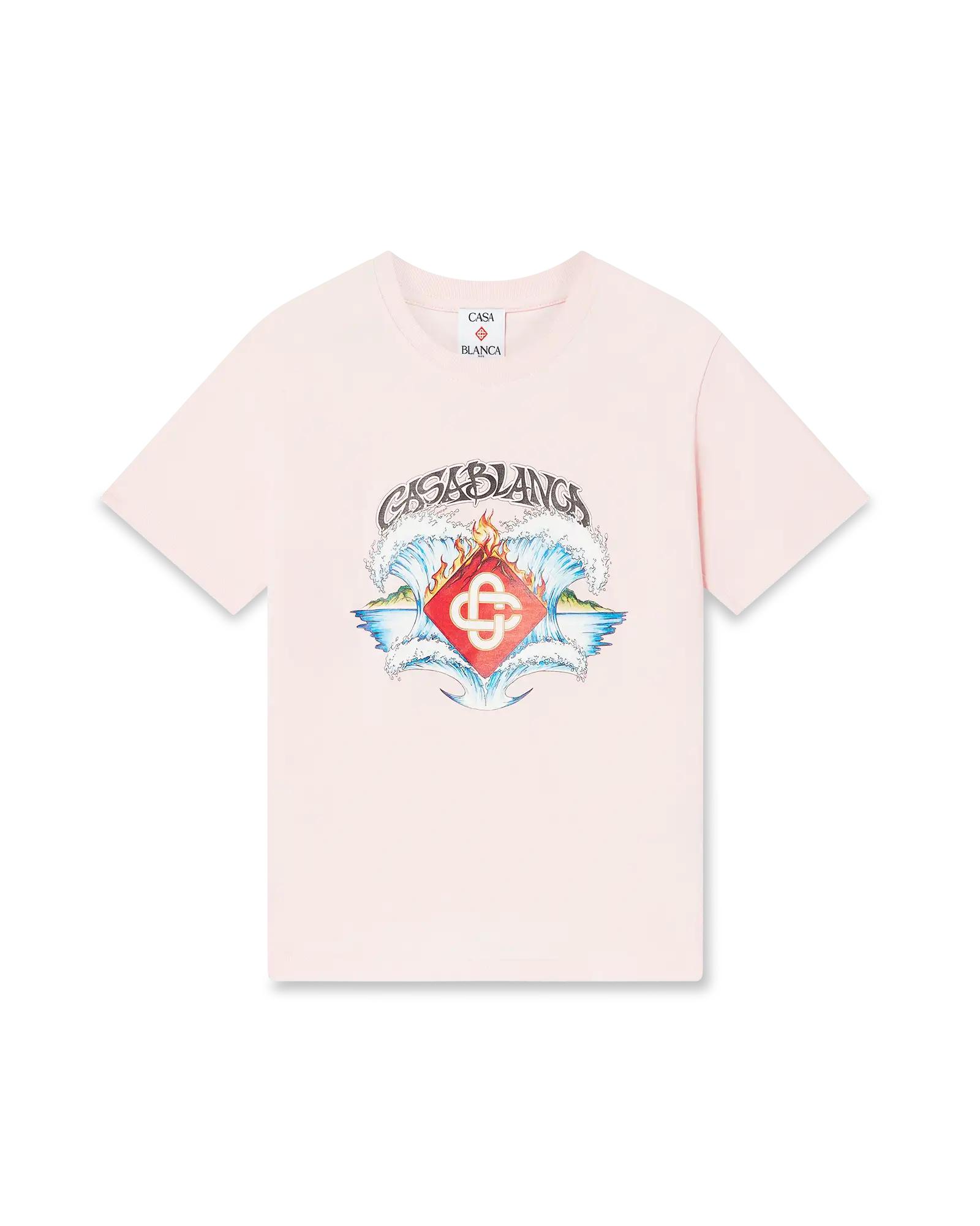 Children's Waves Short Sleeve T-shirt by CASABLANCA