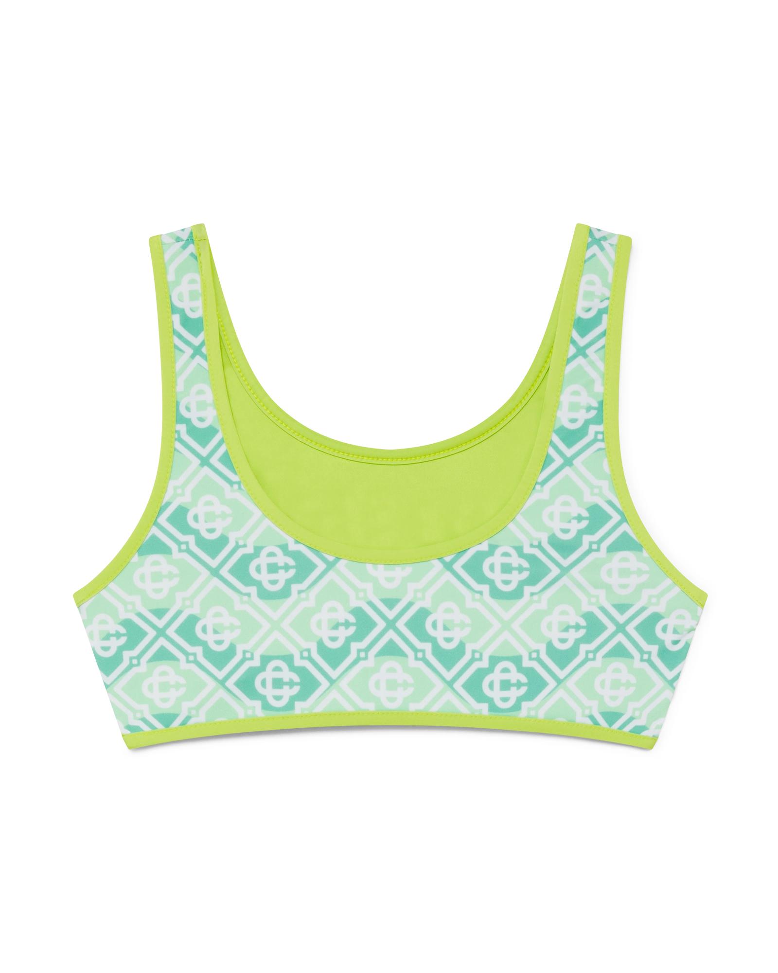 Children's Wavy Monogram Bikini Set by CASABLANCA