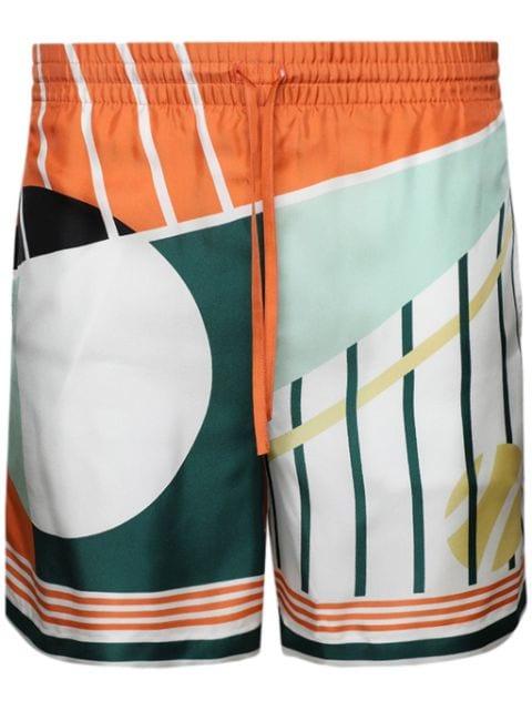 Court Abstrait track shorts by CASABLANCA