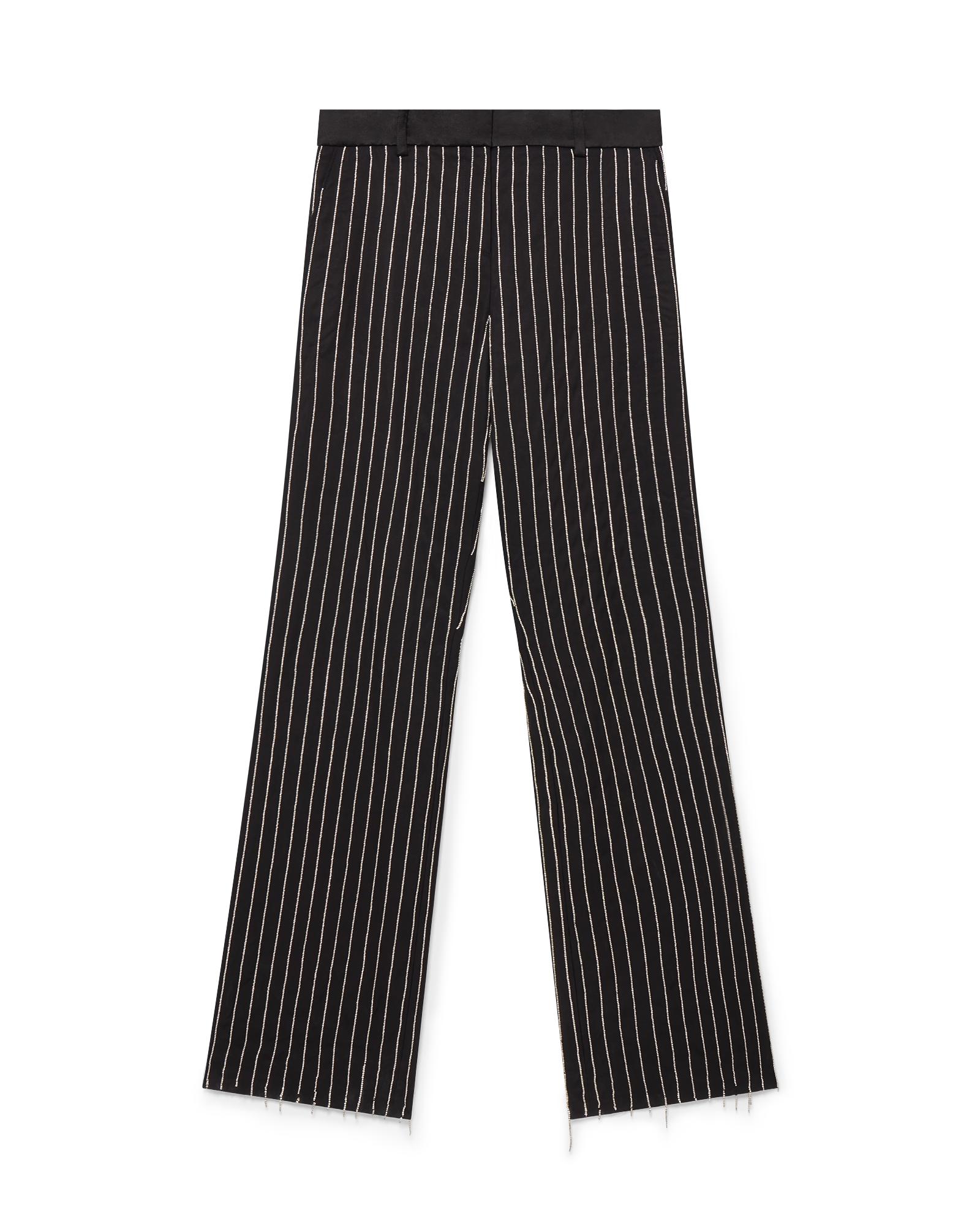 Crystal Embellished Tailored Trousers by CASABLANCA