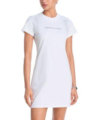 Crystal Embellished Tee Dress by CASABLANCA