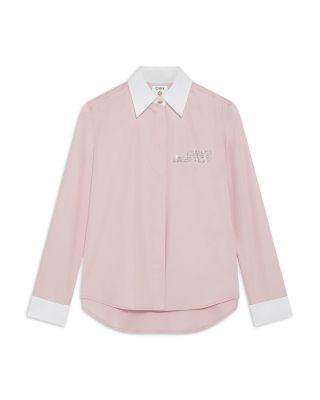 Crystal Logo Shirt by CASABLANCA