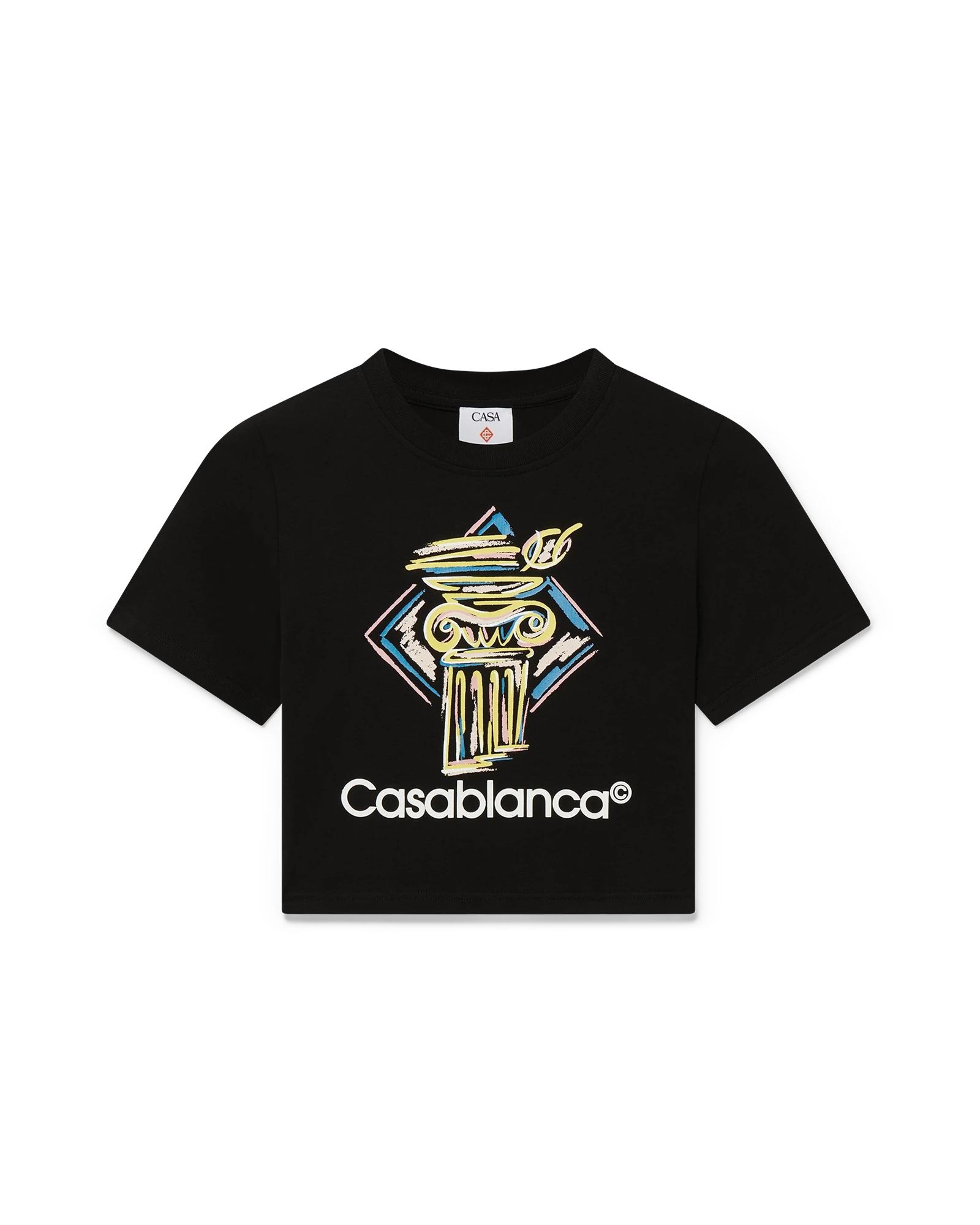 Diamond Column Baby Short Sleeve T-Shirt by CASABLANCA
