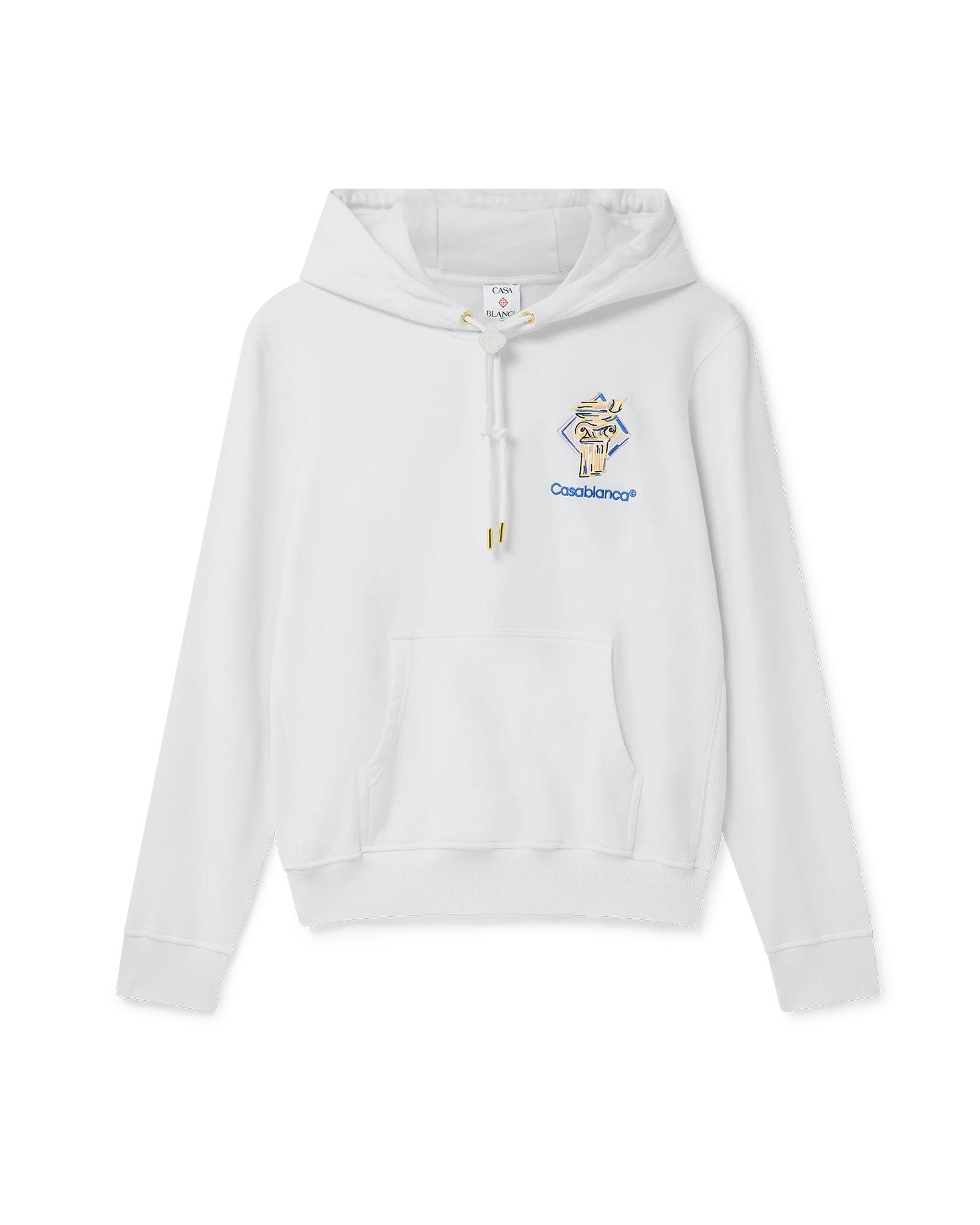 Diamond Column Hooded Sweatshirt by CASABLANCA